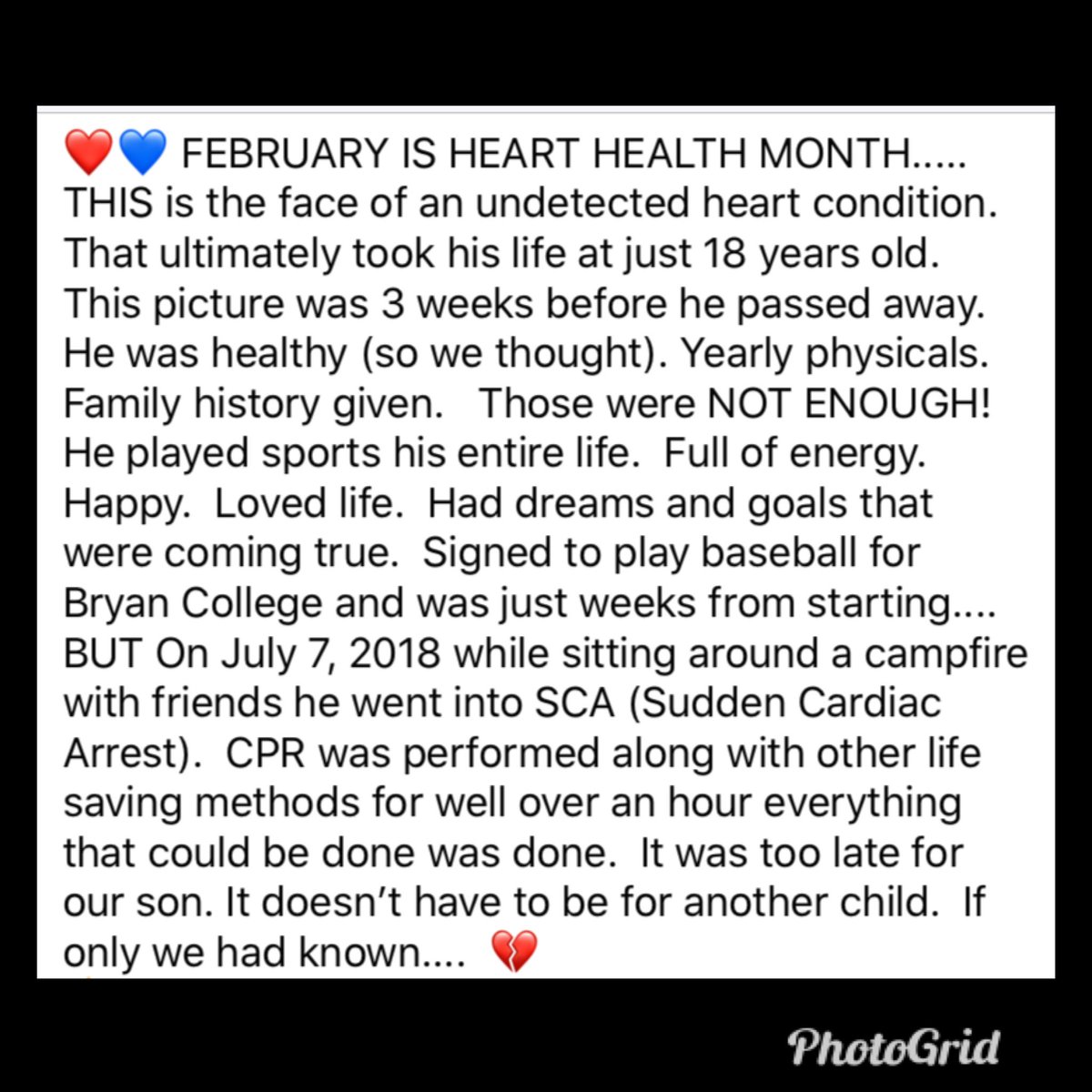 JSLaw76's tweet photo. Heart Health Month... #AllForBJ #HeartToHeart #GetTheDangTest #HeartHealth @_BJ_Lawrence_ @BobbyLawrence4 ❤️💙❤️💙❤️💙❤️💙 https://t.co/QRjQj7JWAm