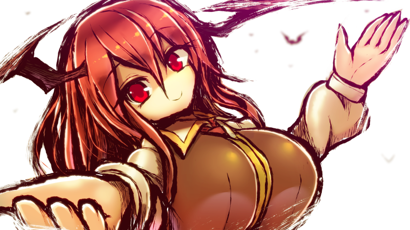 小悪魔(東方プロジェクト) 「こあ 」|クレセント＠skebリク募集中のイラスト