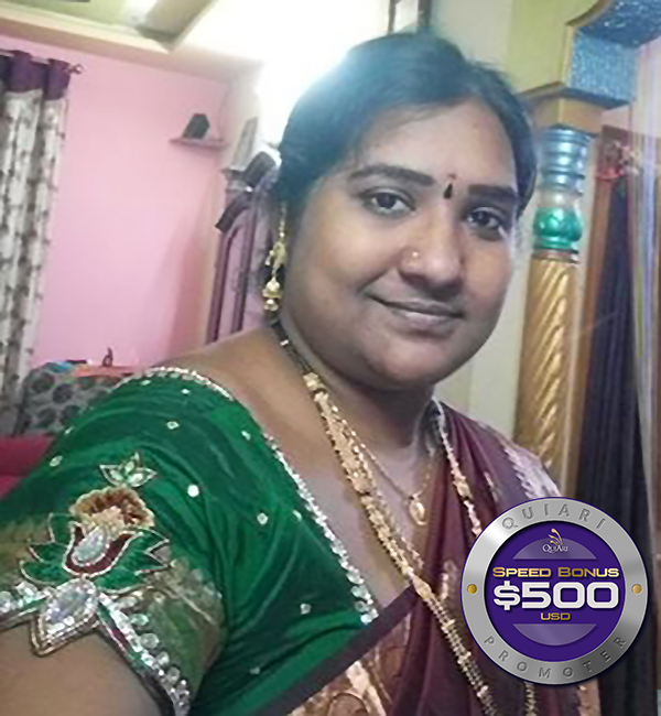 QuiAriOfficial's tweet photo. Everyone give Kakarla Visalakshi a HUGE round of applause! 👏👏👏 She just achieved her Speed Bonus! This ROCK STAR is on the move and this is just the beginning. There's no stopping her or #TeamIndia!
#QRockStar #90DayKickstartChallenge #SpeedBonus https://t.co/GzzAcq13tg