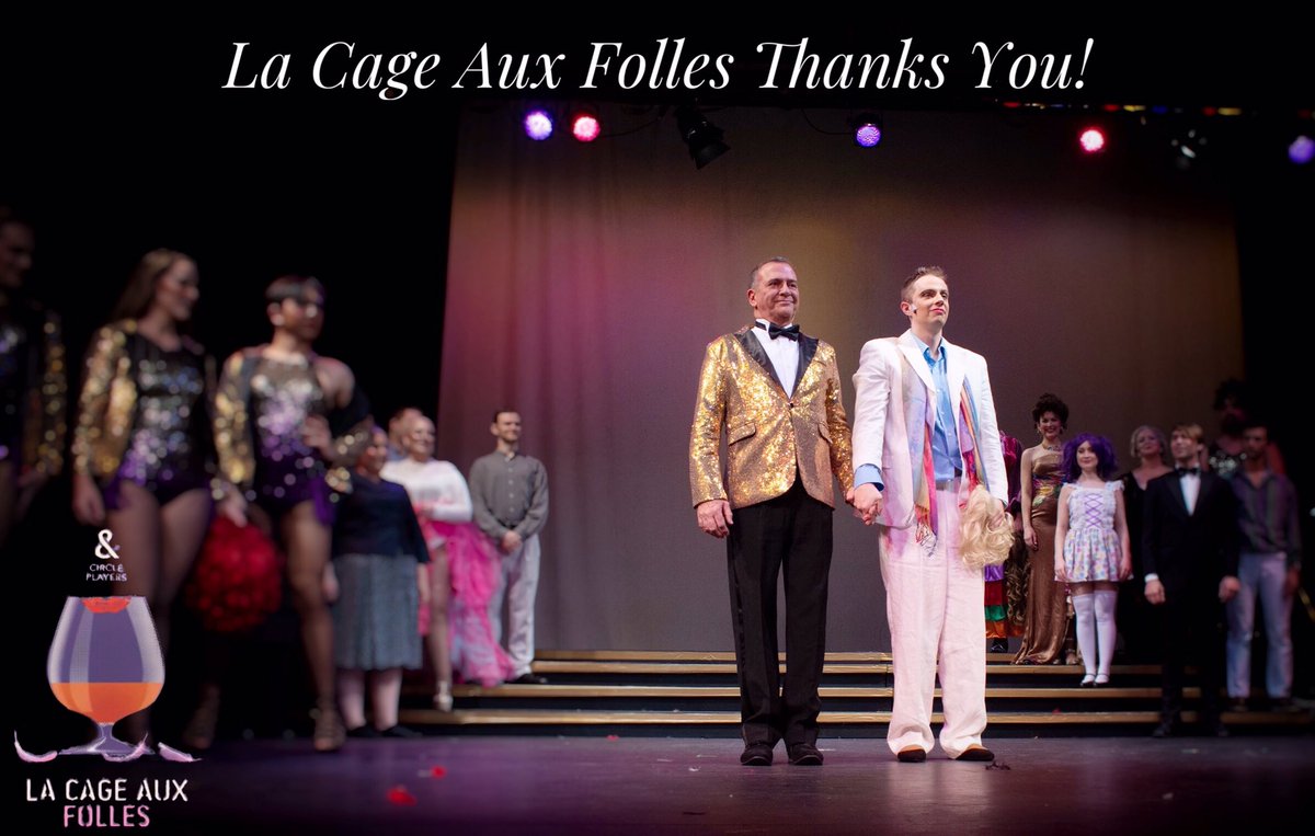 The cast, crew, band, and creative team thanks all of our patrons that made La Cage Aux Folles such a success!

#circlelacage #ThankYou #CirclePlayers