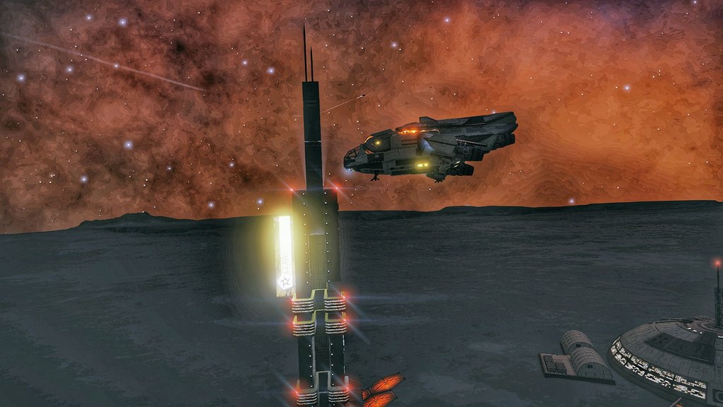 sven_mke's tweet photo. #DW2-30
I arrived at Eagle Landing in the eagle sector. It's the first human structure I saw since ten months, beside my own ship.
I will stay here for a few days to regenerate before I continue my way back home.
@EliteDangerous #EliteDangerous #exploration #space https://t.co/H65gANRj65