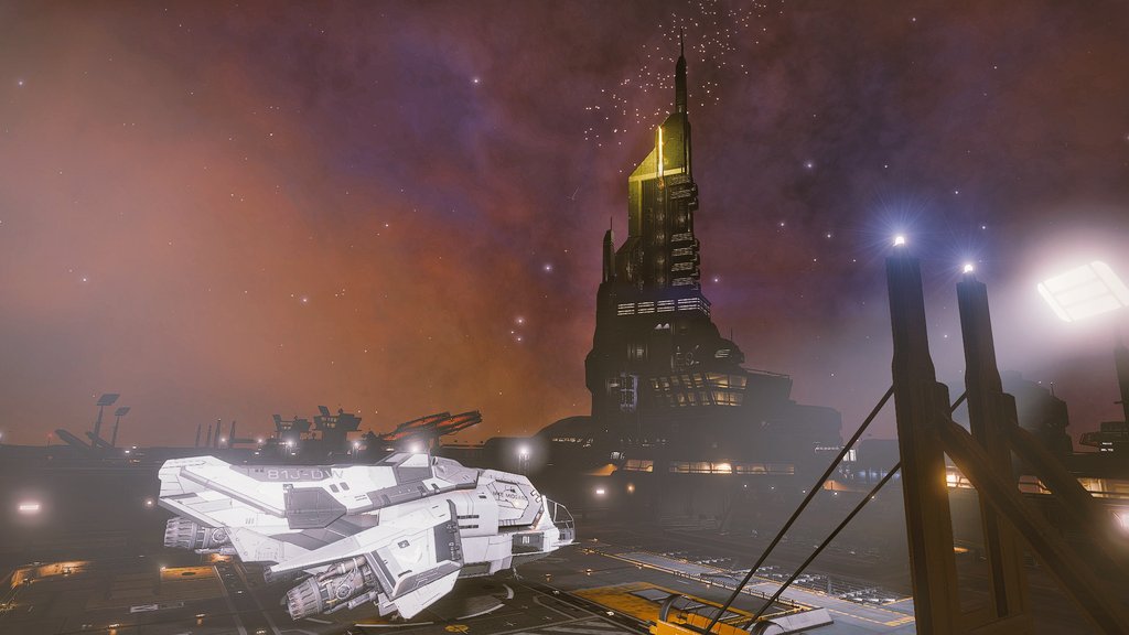 sven_mke's tweet photo. #DW2-30
I arrived at Eagle Landing in the eagle sector. It's the first human structure I saw since ten months, beside my own ship.
I will stay here for a few days to regenerate before I continue my way back home.
@EliteDangerous #EliteDangerous #exploration #space https://t.co/H65gANRj65