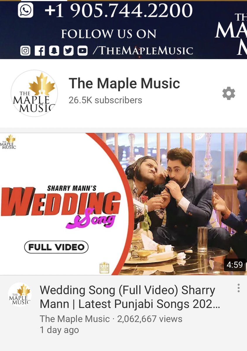 TheMapleMusic's tweet photo. https://t.co/1g7SsX5Dk1
@iSharryMann Wedding Song Out Now https://t.co/2LifEvuLvf