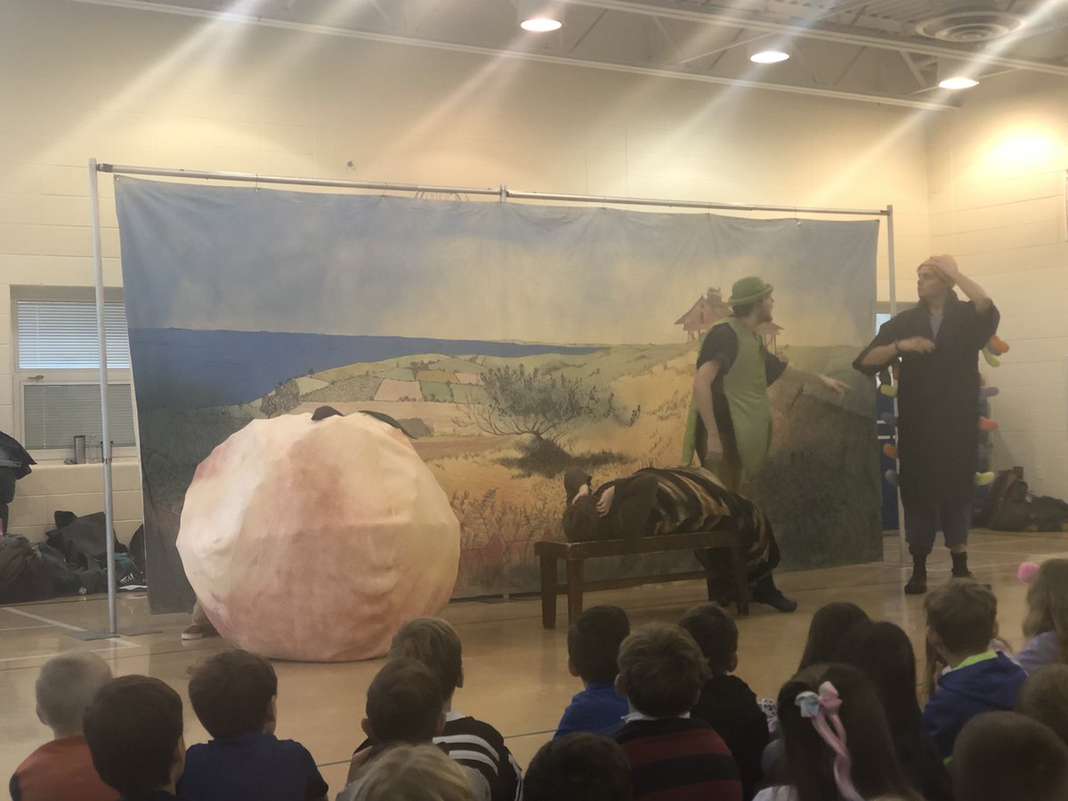 Thank you <a href="/Spiritof67LF/">Spirit of 67</a> for the great show... James and the Giant Peach! #cherokeeinspires