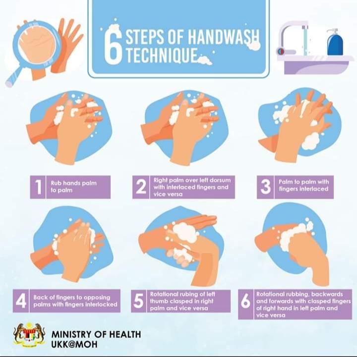 The best way to prevent germs infection is by performing an effective hand washing
#StaySafe #stayhealthy