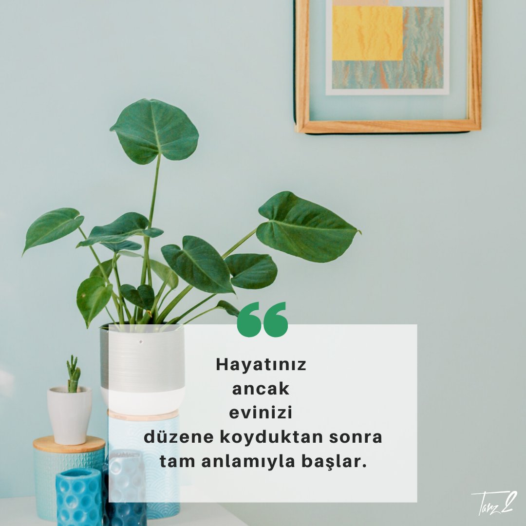 Evinizi ve gardırobunuzu düzenlediğinizde yaşamdan daha çok verim almaya başlarsınız. Fazla olan eşyalarınızı ve kıyafetlerinizi elden çıkararak siz de hayatınızı sadeleştirin, güzelleştirin. 💙 tarz2.com 🙏