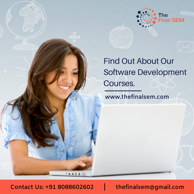 thefinalsem's tweet photo. A step ahead to build your career as a software developer. Learn from the IT Professionals &amp; Industry experts at #TheFinalSEM. Get 100% Placement Assistance. Choose the best course which is in demand. Visit https://t.co/rMMBSHj6gG

#MEAN #DevOps #UI #Python #FullStackDevelopment https://t.co/5GdgZdXk1p