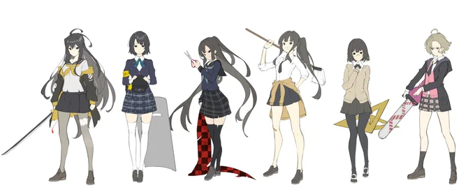 2/9に開催されますコミティア131にて「得物×女子高生」イラスト集を頒布します。スペースは【W26b】、価格は500円です。どうぞよろしくお願いします? 