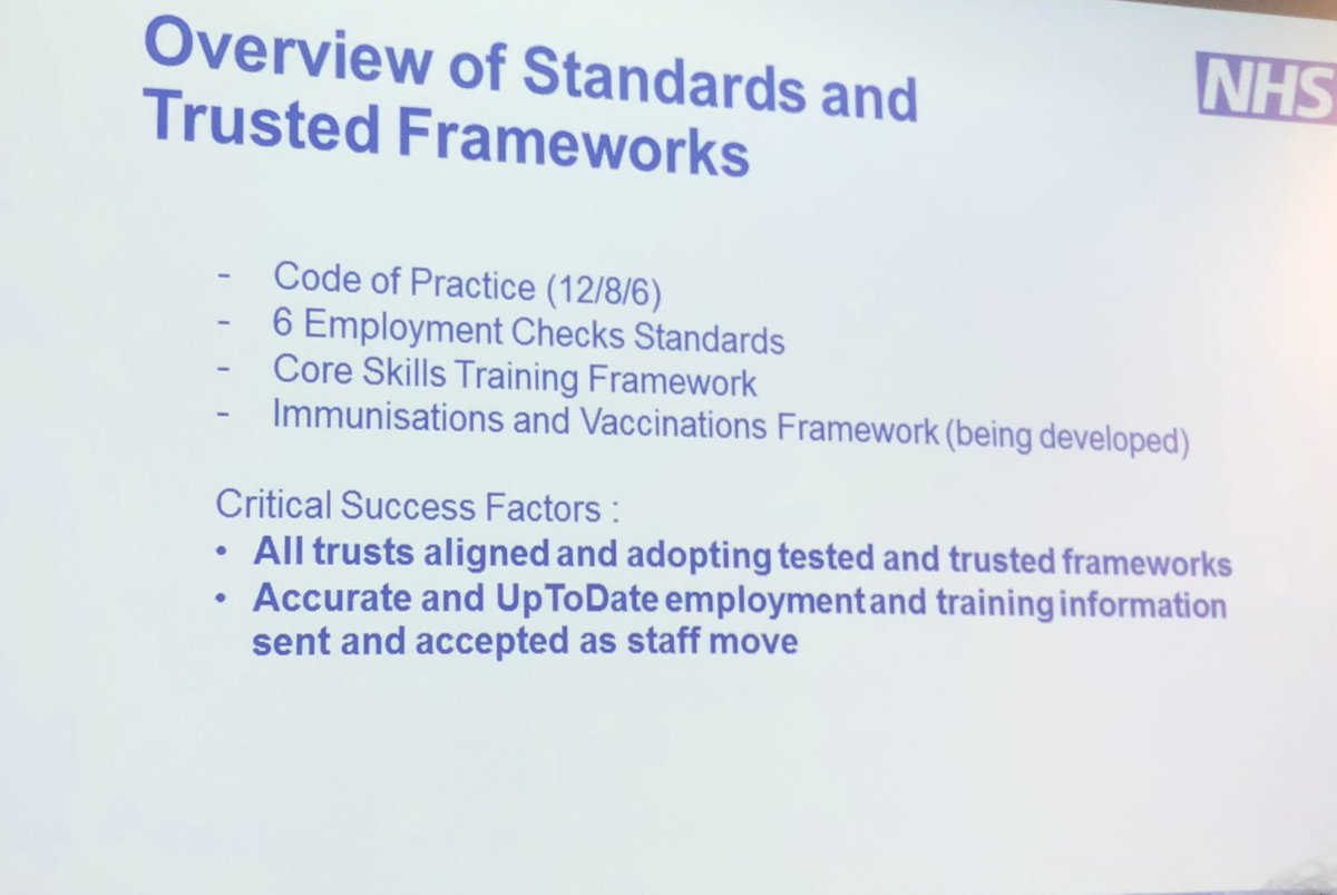 KymMorley26's tweet photo. Laura & Louise from @NHSImprovement updating on the national #NHSStreamlining work including the standards & frameworks that underpin it. https://t.co/nE2WZf5d1o