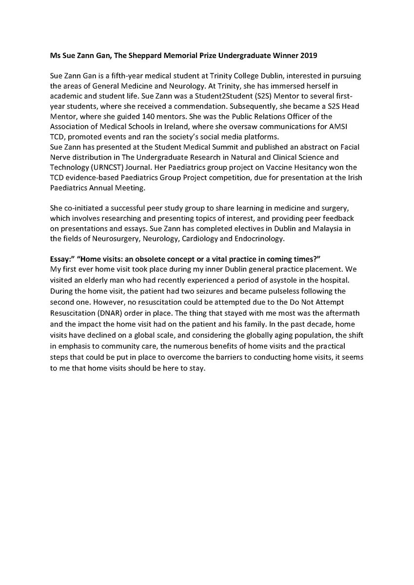 School of Medicine, Trinity College Dublin tweet media