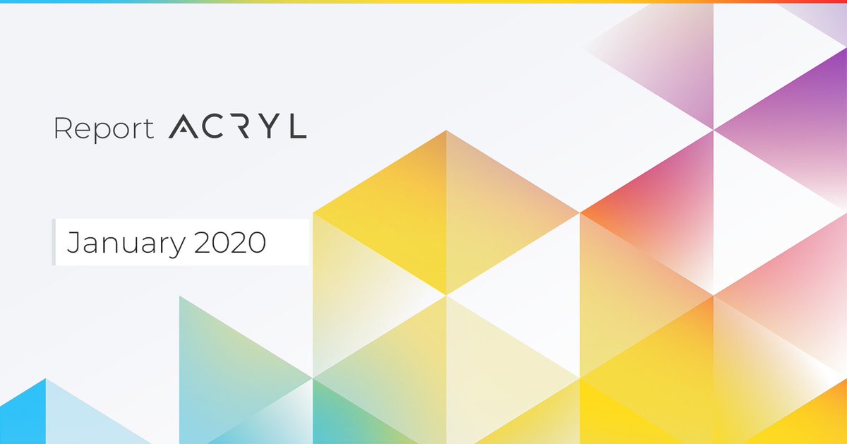 Acrylplatform's tweet photo. Hello everyone!
So the first month of 2020 is over.
Find out what exactly we managed to implement this month in our monthly report on Medium: https://t.co/8qBLm6bm5I
And look forward to new achievements and successes ahead!
#acrylplatform #blockchain https://t.co/T8oagKoJGT