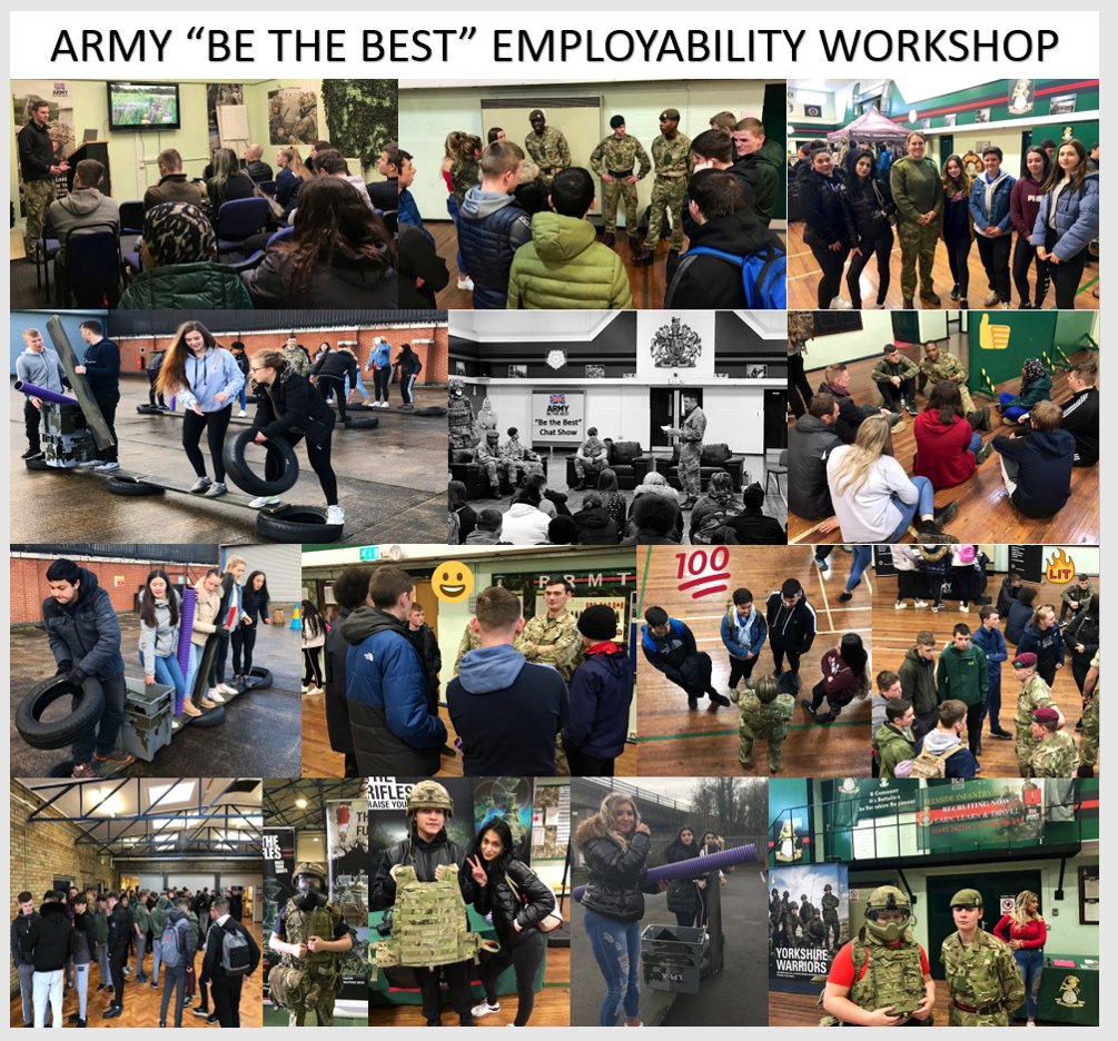 Youth Engagement Officer <a href="/MarkHillMBE/">Mark Hill MBE</a> <a href="/The_Black_Rats/">4 (UK) Brigade 🇬🇧</a> inspiring @field_army recruitment delivering innovative youth employability networking workshops #ArmyConfidence <a href="/neilsexton659/">Neil Sexton</a> <a href="/CathPossamai/">Cath Possamai</a> 

Pulling together Regular/Reserve Officers &amp; Soldiers, CAPITA/RG Staff &amp; Recruits.