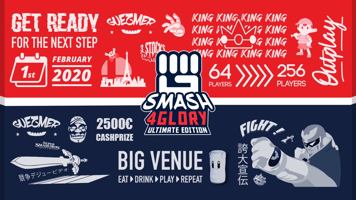 Glory4Gamers_SSB (@g4g_ssb) on Twitter photo Congratulations to the #S4GUE Top 8 winners !
🥇<a href="/GlutonnySSB/">SLY | Glutonny</a>
🥈<a href="/Jesuiscontent0/">Jesuischoq</a>
🥉<a href="/NassimLeon/">Nass_Leon</a>
@OgeyR
@med_theflow
<a href="/7Oryon/">GL | Oryon</a>
<a href="/Naskino_/">Naskino</a>
@Aragonis1
Well played guys, you've been amazing!
You can MP @G4G_DimZ or <a href="/G4G_Lyfesteal/">Alban 'Lyfesteal' Bouquet</a> for the Cashprize ✌️ Congratulations to the #S4GUE Top 8 winners !
🥇<a href="/GlutonnySSB/">SLY | Glutonny</a>
🥈<a href="/Jesuiscontent0/">Jesuischoq</a>
🥉<a href="/NassimLeon/">Nass_Leon</a>
@OgeyR
@med_theflow
<a href="/7Oryon/">GL | Oryon</a>
<a href="/Naskino_/">Naskino</a>
@Aragonis1
Well played guys, you've been amazing!
You can MP @G4G_DimZ or <a href="/G4G_Lyfesteal/">Alban 'Lyfesteal' Bouquet</a> for the Cashprize ✌️