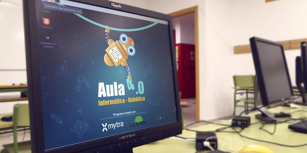 Mytra_Control's tweet photo. ¿Quieres saber más sobre el proyecto #MytraAula40 en el colegio #CEIPLaSenda?
Visita la sección de Noticias de nuestra web
https://t.co/DmKtYL7G2Y

#Educación40 #Tecnologías #Programación #Robótica #Escuela #Industria40 https://t.co/QWfrbOrWEE
