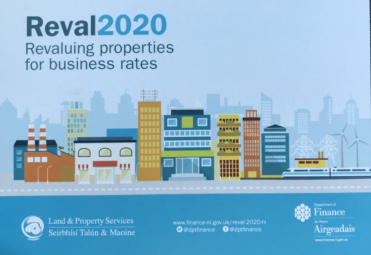 DannyDonnelly1's tweet photo. Attended a presentation from LPS about #Reval2020 this morning. I would encourage any businesses with concerns about their revaluation to get in touch with LPS as soon as they can.
E-mail - revaluation2020@finance-ni.gov.uk or call 0300 200 7801 https://t.co/A7HDY3vKQD