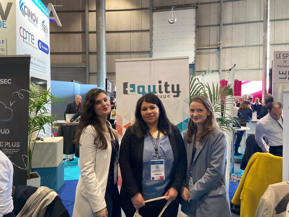 GROUPE_EQUITY's tweet photo. Encore une belle édition au @FIC_eu cette année sur le Village des TPME du Numérique organisé par le @CinovNumerique : Un beau moment de partage et de création de valeur !
Un grand merci à tout ceux qui ont contribué à cette réussite ! https://t.co/xy8AokH6Ia