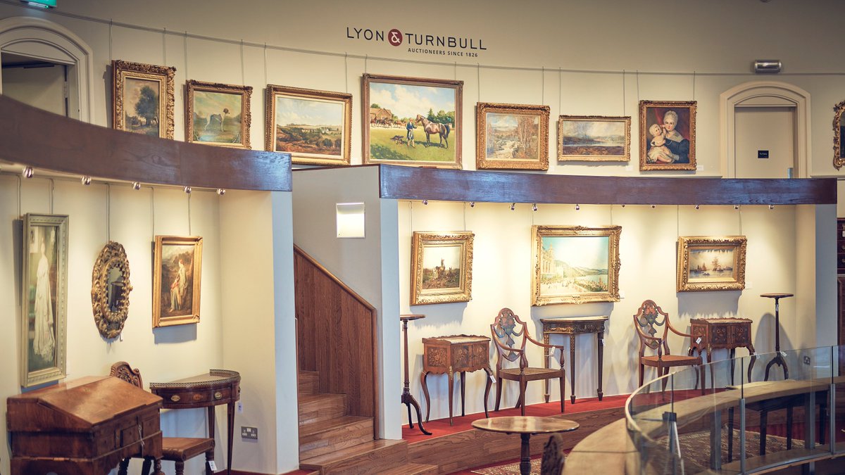 LyonandTurnbull's tweet photo. Have you visited our #FiveCenturies auction viewing in #Edinburgh yet? #Painting highlights for this Wed's sale features works by #PhilipAlexiusdeLaszlo, #TerenceCuneo, #FrederickGore & more! Our viewing is open until 5pm today & 10am - 5pm Tues 4 Feb. https://t.co/s3HefWOR1j https://t.co/6vImKiLzYa