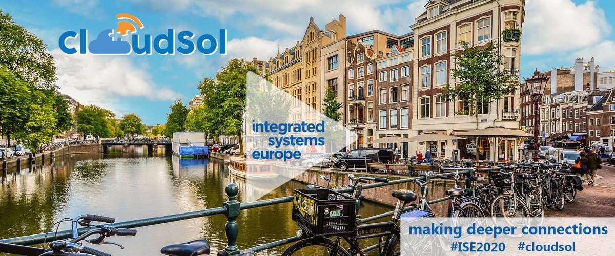 cloudsolcomm's tweet photo. In a weeks time we will be at @ISE_Show #Cloudsol #ISE2020 #avtweeps #AVinTheAM Be sure to follow us for updates from #Amsterdam https://t.co/oH8kFjSRoY