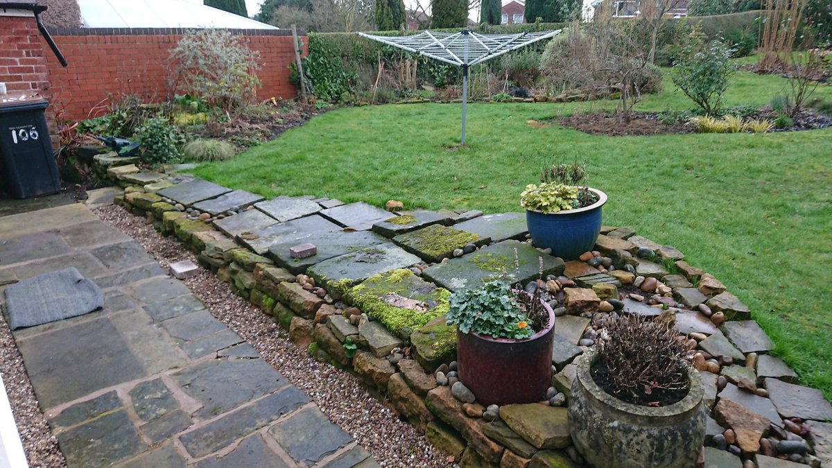 There's been a @FrankKeyltd EXPLOSION 💥 on our new project this morning.!! Hats off to the Moffat driver 👌Now let's make a start on this wall &amp; patio 😊 #Nottingham #bramcote #Landscaping #Creatingyourperfectspace Facebook.com/gandjlandscapes gandjlandscapes.co.uk