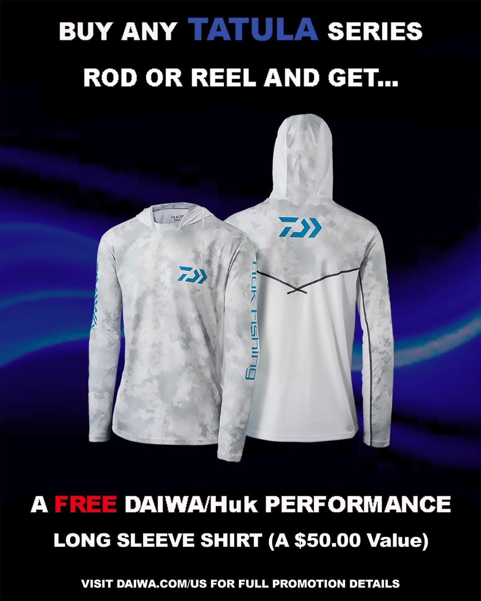 Time to buy a Tatula rod or reel! <a href="/DaiwaUSA/">Daiwa USA</a>