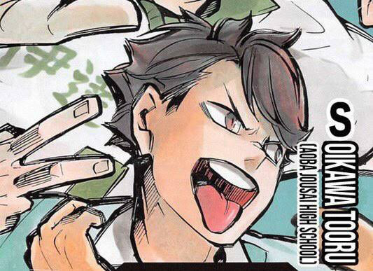 Oikawa and his tongue should be illegal