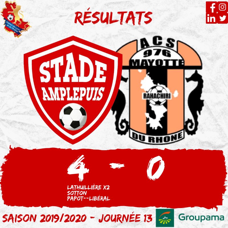 StadeAmplepuis's tweet photo. Victoire pour nos Seniors 1&amp;2 hier ! 💪🏻

#AllezSA🔴⚪️ https://t.co/RTN9UXVxdn