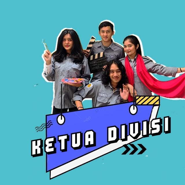 nah ini dia ketua dari bidang2 divisi kita