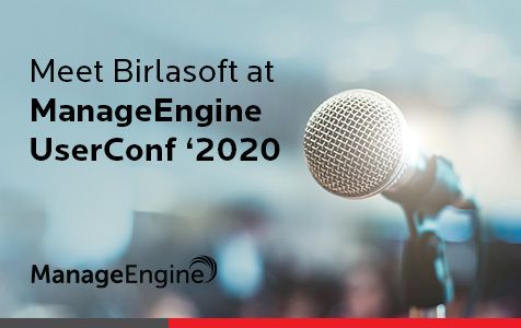 Meet Birlasoft at ManageEngine User Conf ' 2020 