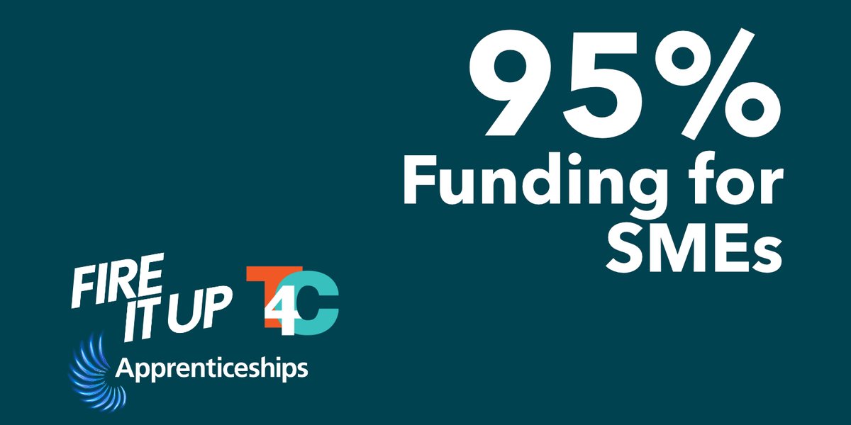 📣#NationalApprenticeshipWeek📣

✅The Government pays 95% of apprentice training costs for small &amp; medium sized businesses

✅Apprentices can be any age, NEW or CURRENT employees

See which courses are eligible for your team: t4cuk.com/apprenticeship…

#FireItUp #NAW2020