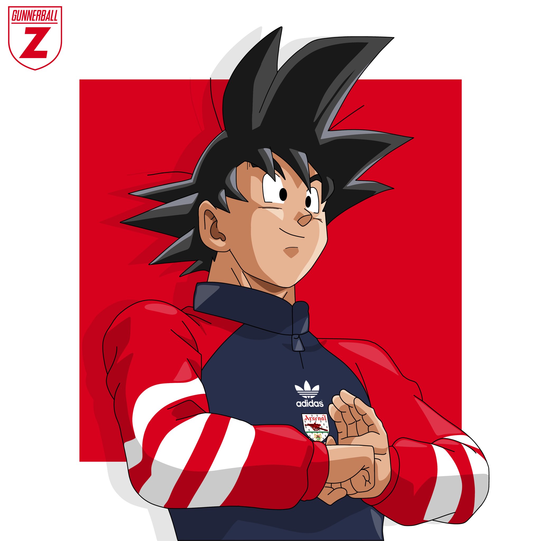 Jason Woods X Goku X AFC Retro Adidas Jacket. goku dragonballz dragonball dbz adidas retro https t 5Akv434wGk X