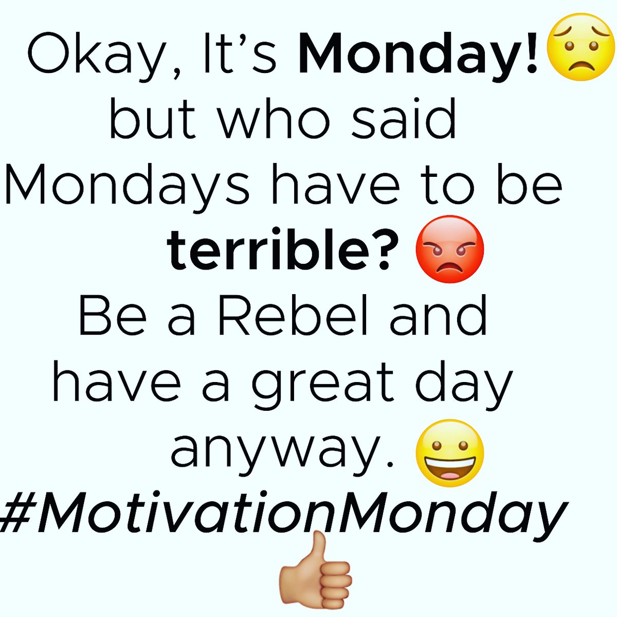 printizee's tweet photo. Don't let #OkadaBan spoil your Monday.
#Printizee
#otrek
#MotivationMonday
#PrintEasy https://t.co/DN55IOhhdd