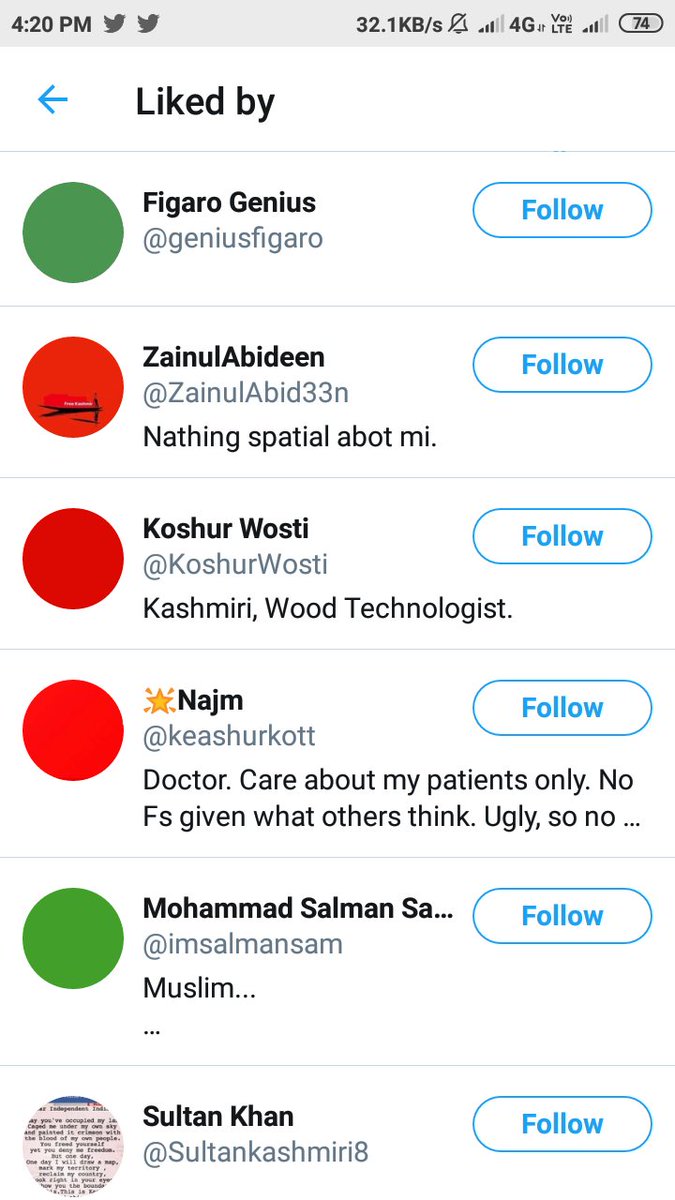 I_AM_KAFIR's tweet photo. I am। Surprised to see that  @RanaAyyub  tweeter handle followed by Many  Pakistani and Comrades Lutinas. 
They are Supporting Buran Wani And say  hero. Many Indian Muslims Also Here. 
This is big Dangerous clues for internal Security Of Nation.
 you must Block these Accounts Now https://t.co/GfTv938ILB