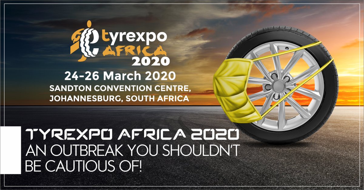 TyrexpoAfrica's tweet photo. Over 2000 industry players, broad range of products, TyreTalk seminar sessions, #business matching and what not! The 2020 edition of #TyrexpoAfrica has something special for everyone.
Visit us: https://t.co/uIsUBRHLvB
#allwheeldrive #tyrestretch #Tires #TireScience #automotive https://t.co/4qaVjlFzl8