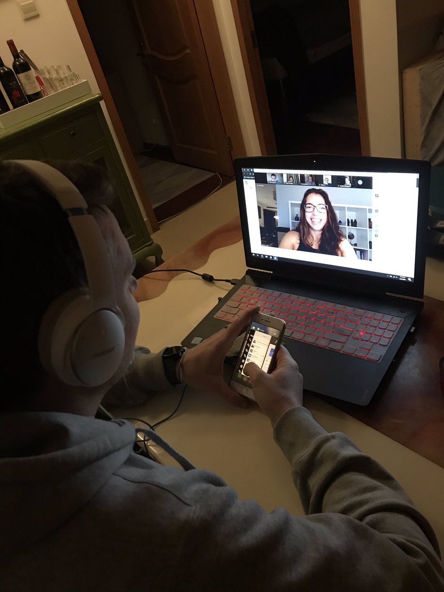 MmeLayman's tweet image. Behind the scenes of the @EduroLearning #coachbetter podcast! #edurolearning #asiaed