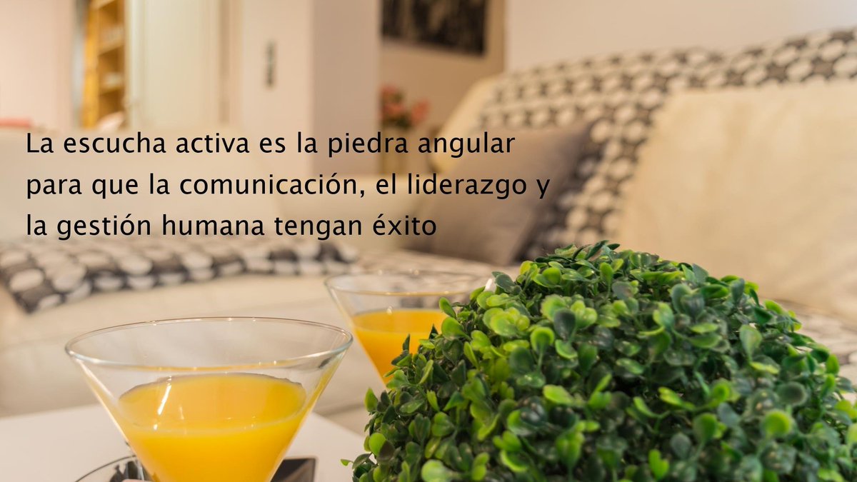 Si no sabemos escuchar no podremos liderar un equipo
Es el paso previo para comunicar correctamente
La acción de escuchar implica tener activas 3 fases
Oír, valorar lo oído e interpretarlo
#homestaging #homestagingvalencia #valencia  #decorartehogar 

marsalahome.com/la-escucha-act…