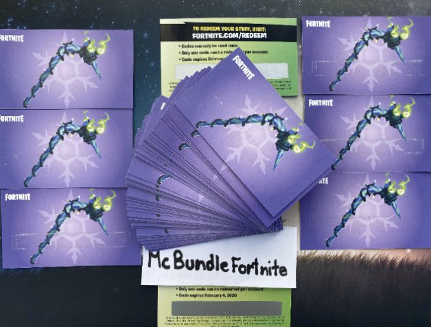 McBundleFortnit's tweet photo. GIVEAWAY

-i’m giving away a minty code to one lucky person 🍀 

-like, retweet and comment done

#giveaway #minty #mintycodes #mintycodes #fortnite #adoptmegiveaways #Competition #MintyCodesFREE #retweet #Contest #fortniteupdate #fortniteleaks #follobackforfolloback #folloback https://t.co/KVVUIYFgYo