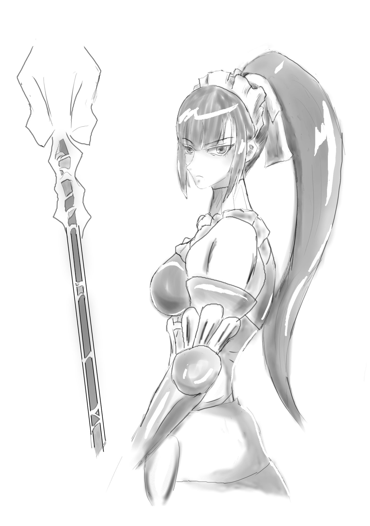 Lan これまでのイラスト 最近はサクっと線画的な ナーベラルガンマ 風と ソリュシャンイプシロン 風 オーバーロード Lan これまでのイラスト 最近はサクっと線画的な ナーベラルガンマ 風と ソリュシャンイプシロン 風 オーバーロード