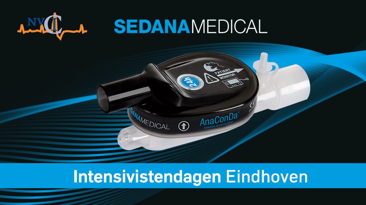 Sedana Medical invites you to get to know the AnaConDa.
Visit us on February 6-7 at the NVIC Intensivist days at the #Evoluon in Eindhoven, booth number 4.

sedanamedical.com/?page_id=10069

#AnaConDa #SedanaMedical #Eindhoven #Intensivistendagen #NVIC20 <a href="/NVIC77/">NVIC - intensive care united</a>
