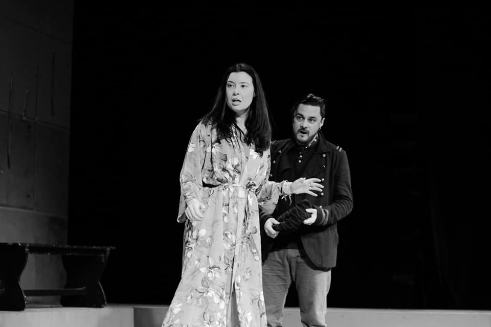 PutneyTheatreCo's tweet photo. In Rehearsal | DUCHESS of MALFI by John Webster 
Just over a week to go and the cast are in the deep throes of rehearsals. To avoid disappointment book your tickets NOW on 020 8788 6943 or online https://t.co/Mx7BTBQWnc Tues 11 February - Sat 15 February 2020 7.45pm📷@benpretends https://t.co/MtxGt4syMG