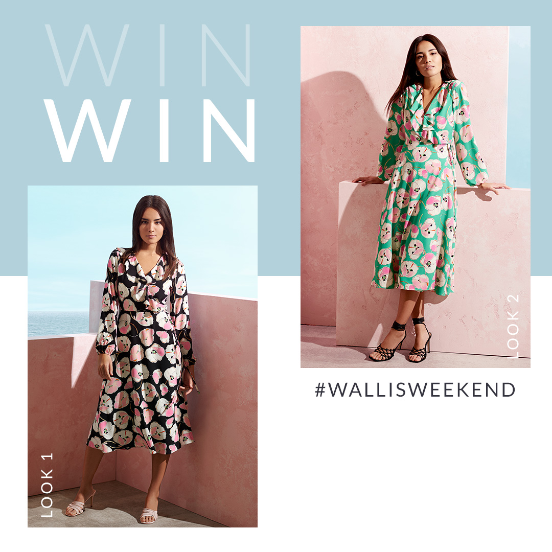 WallisFashion's tweet photo. It's time for #WallisWeekend and this week we're giving you the chance to #WIN a new in dress*. To enter, simply follow us on Twitter, reply with your favourite look & retweet this post. Quick, ends midnight! *T&Cs apply. Shop Dresses now > https://t.co/O8QwegCGxi https://t.co/GlYIa4xiLW