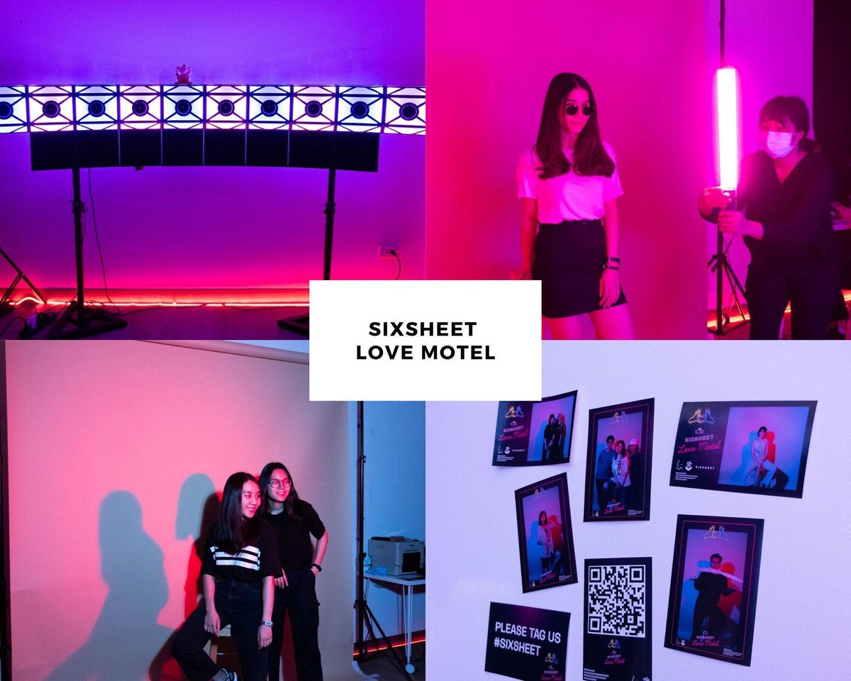 SIXSHEET's tweet photo. Invite you to S/X Love Motel
On openhouse 8-9 Feb
#bangkokdesignweek2020 https://t.co/972tQEls3q