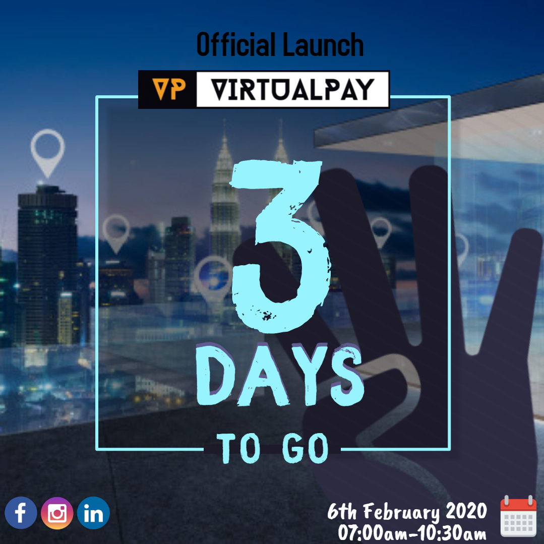 virtual_pay's tweet image. 3 days it is to the Grand Launch.

#Nairobi 
#onlinepaymentsolutions
#cardpaymentsolutions
#mobilemoneysolutions
#Countdown
#BePartOfit