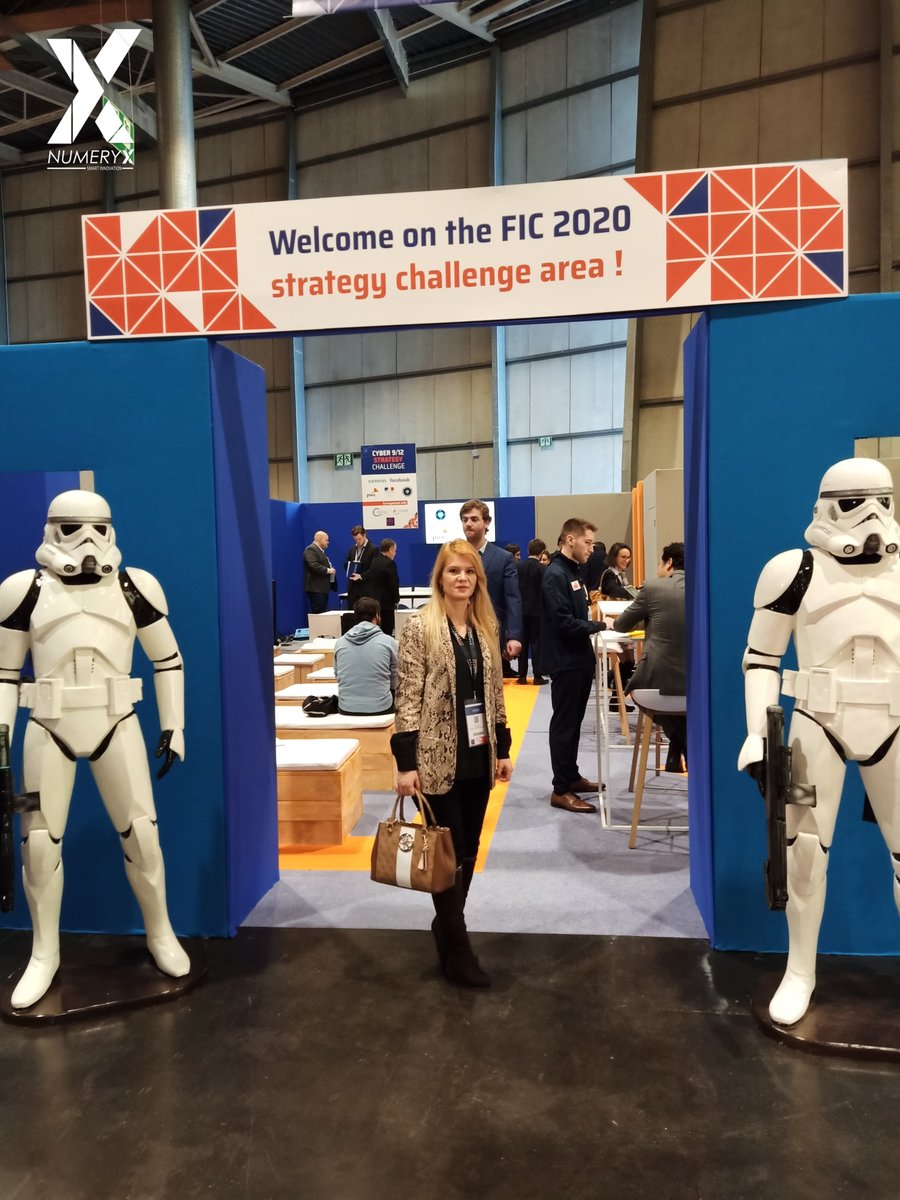 numeryx's tweet photo. 💡Dans le cadre de la promotion de notre projet innovant DMS Firewall, nous avons été présents lors de la session de 2020 du FIC (Forum International de la Cybersécurité), événement phare des projets innovants autour de la cybersécurité. #FIC #CYBERSECURITE #DMSFIREWALL #NUMERYX https://t.co/tVhxhmJooX