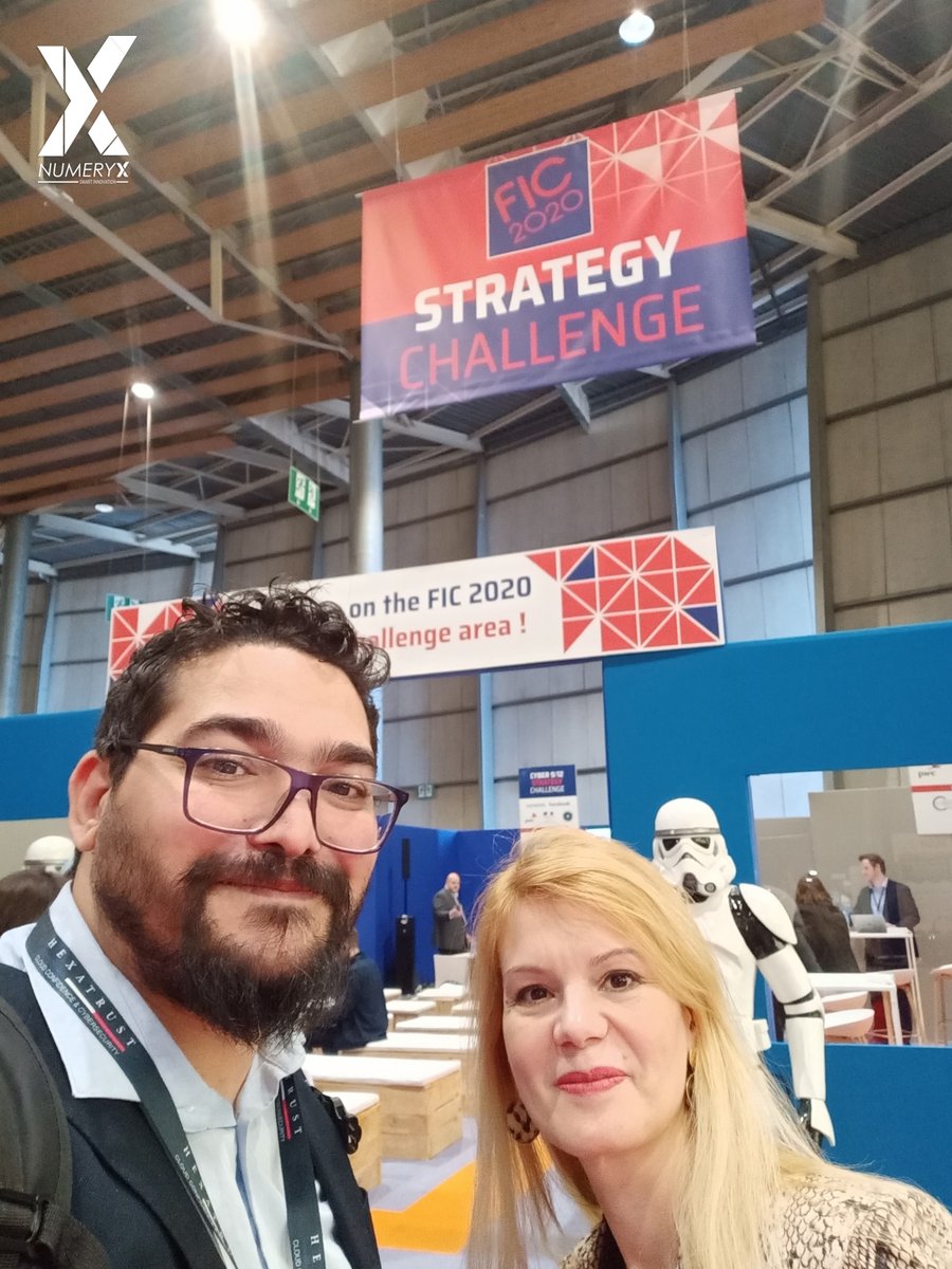 numeryx's tweet photo. 💡Dans le cadre de la promotion de notre projet innovant DMS Firewall, nous avons été présents lors de la session de 2020 du FIC (Forum International de la Cybersécurité), événement phare des projets innovants autour de la cybersécurité. #FIC #CYBERSECURITE #DMSFIREWALL #NUMERYX https://t.co/tVhxhmJooX
