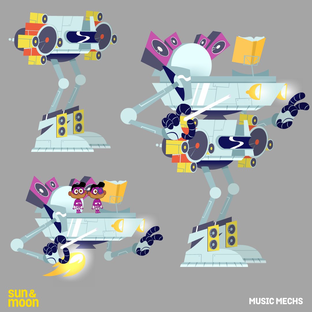 sunandmoon_anim's tweet photo. How cool is the Thunder Jam Mechs! Built for @BBC_Teach #thunderjam Ep5 Catch the full episode at -https://t.co/SrPpbZKf9w They meet film composer @DANIELPEMBERTON who is secretly the hero Major Man! #hero #animation #music #bbcteach #sunandmoonanimation #sunandmoon_animation https://t.co/OPex3XLklH