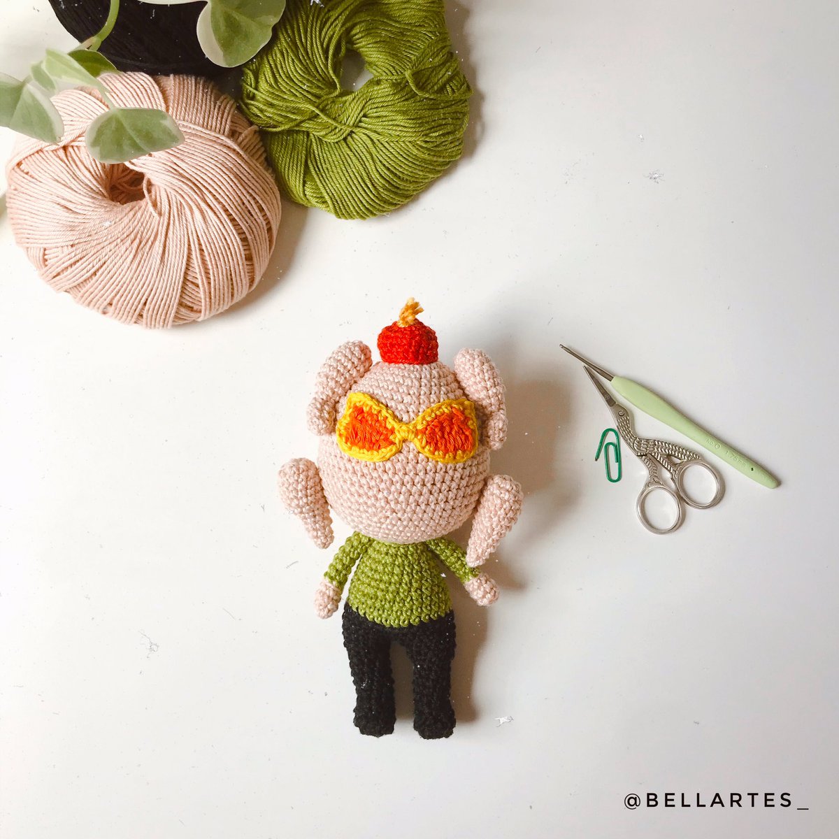 belladrade_'s tweet photo. • You love me! • 

Mônica Geller em amigurumi passando pra abençoar sua semana 💖 https://t.co/qZTyQTLxzi