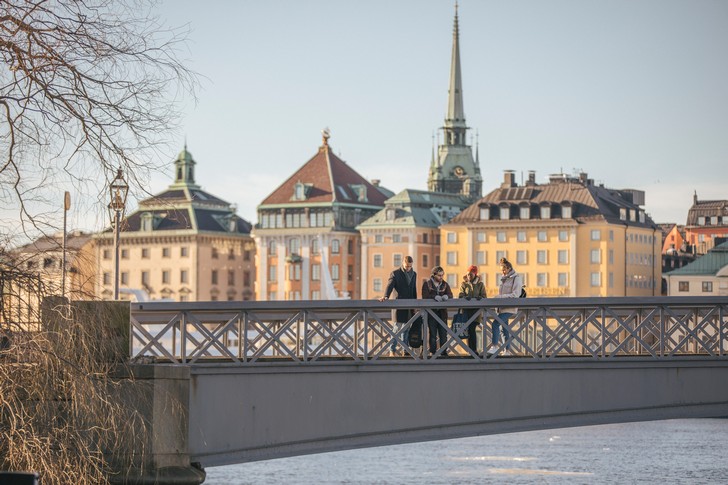 Students in Stockholm. Photo: Niklas Björling