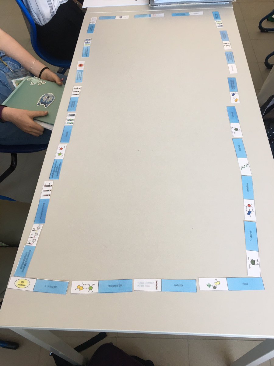 lindsaywilgrove's tweet photo. Yr12 HL really enjoyed consolidating and testing their understanding of Semi-conservative replication with a quick game of dominoes. @JESSScienceDept @JESSDubai @JESSSixthForm #JESSBioDept #JESSEnquiry #JESSCriticalThinking #JESSQuestioning #JESSSubjectExpert https://t.co/0Bqu0jwtcI