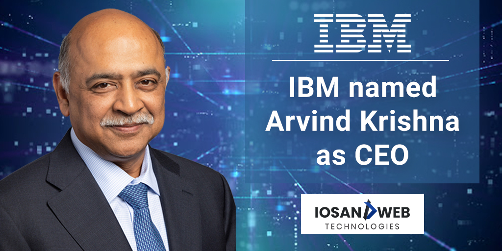 Iosandwebtech's tweet photo. BREAKING: IBM named Arvind Krishna as CEO
@ArvindKrishna Elected IBM Chief Executive Officer
James Whitehurst Elected IBM President
Virginia Rometty Continues As @IBM Executive Chairman Of The Board.
https://t.co/nCcR6P1OmX
#IAW #Tech_Update #IBM #Indian #CEOs_ArvindKrishna https://t.co/qma3WLsud1