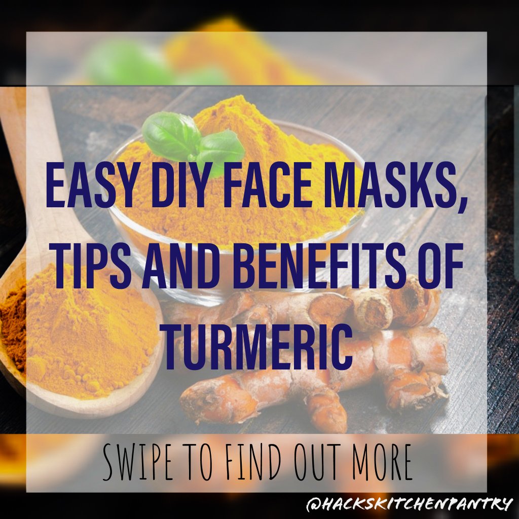 HacksPantry's tweet photo. Please give our TURMERIC DIY FACE MASK posts a like &amp; Retweet! ❤👍
Check-out our page &amp; posts.
#beauty #diy #trending #face #mask #turmeric #skincare #selfcare #MondayMotivation #MondayVibes #MondayMorning #mondaythoughts #Trending https://t.co/UERcXB4k3w